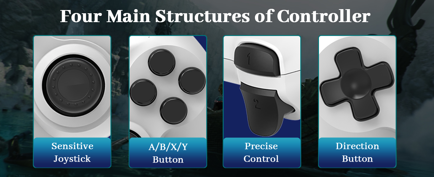 ps4 controller, playstation 4 controller, ps4 controller dualshock 4, dualshock 4,control ps4,White