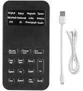Handheld Voice Changer Device with 8 Sound Effects Real Time Voice Modulation for Mobile Phone Ga...