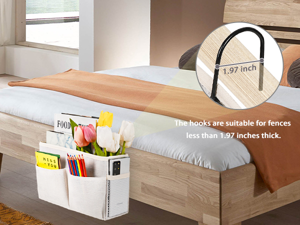 bedside storage bag