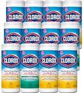 Clorox Disinfecting Wipes Value Pack, Cleaning Wipes, 35 Count Each, Pack of 15 (Package May Vary)