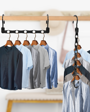 Hangers Space Saving Magic Space Saver Plastic Clothes Hanger Organizer Closet Organizers Storage
