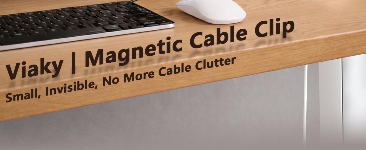 magnetic cable clips