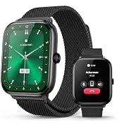 EarlySincere Premium Smart Watch Men Women Bluetooth Call, 2.06" AMOLED AOD | Heart Rate/Blood Pr...