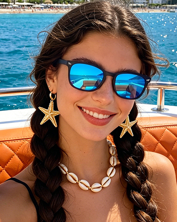 Polarized Sunglasses for Women Classic Retro Style UV400 Protection