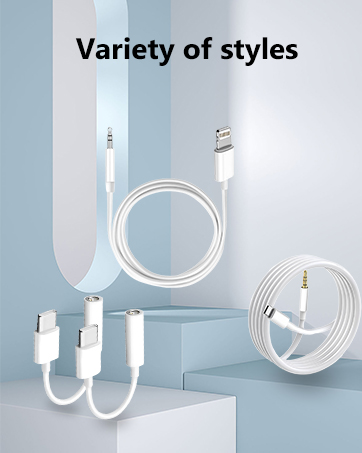Lightning to 3.5 mm Headphone Jack Adapter for iPhone