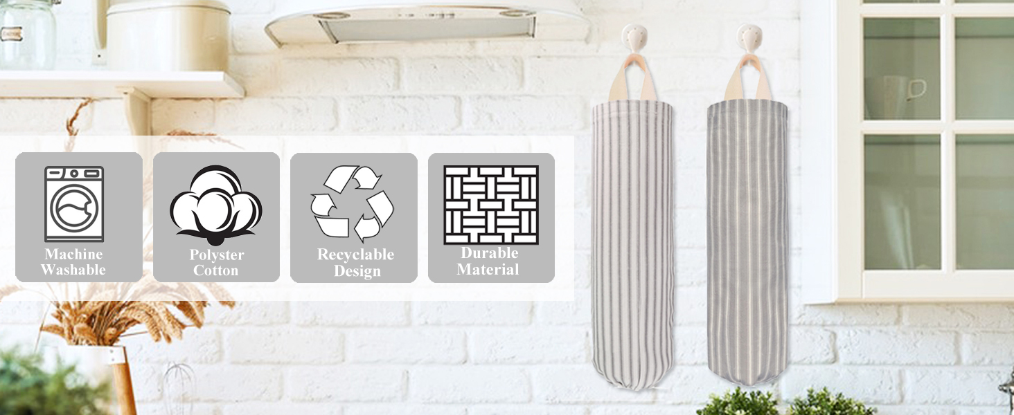 trash bag holder for plastic bags