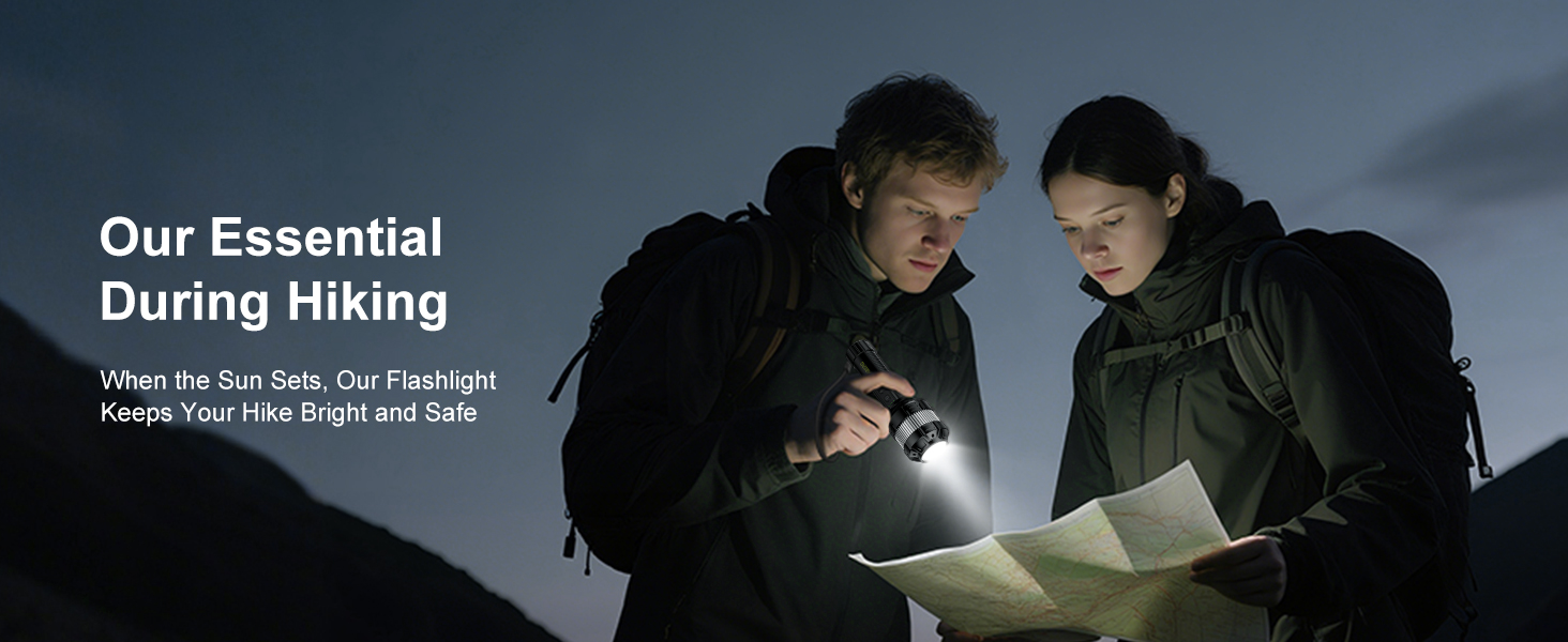 Rechargeable Flashlight for Hiking