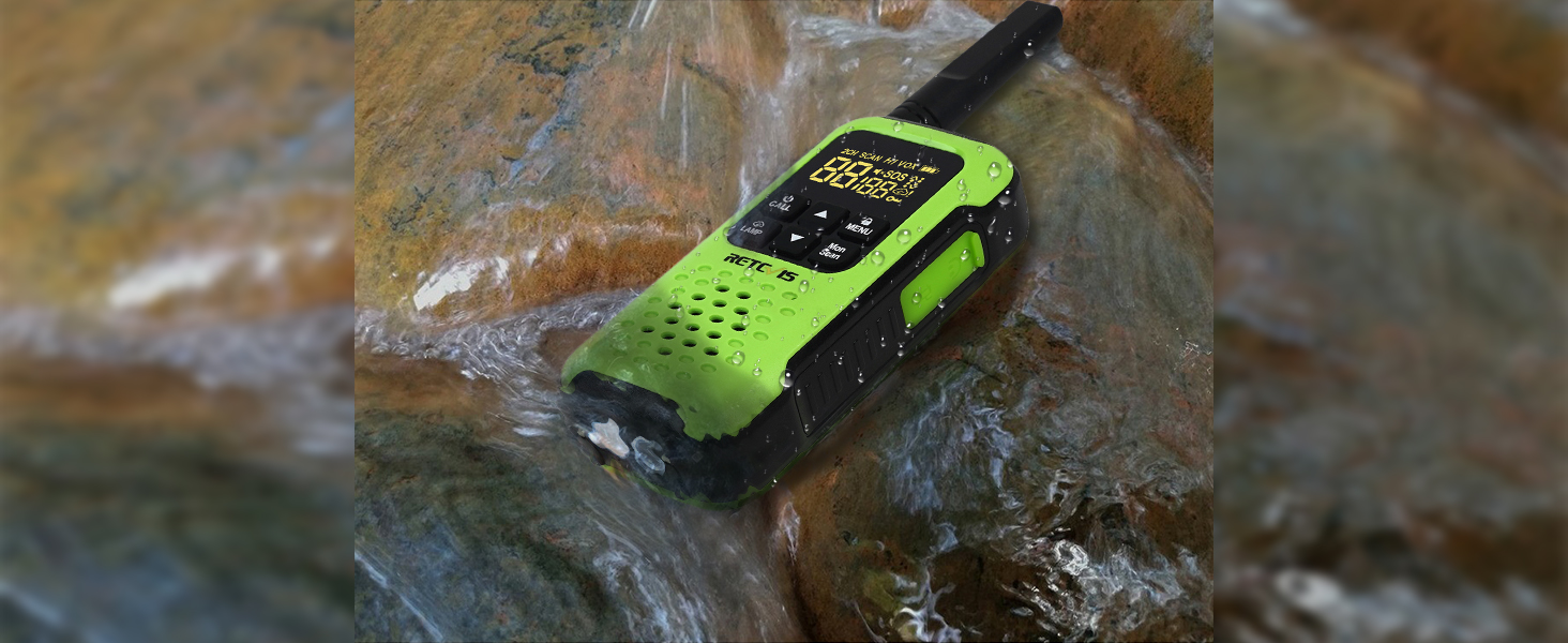 rugged radio cb & two-way radios frs durable 2 way radio walkie talkies long range rapid radios