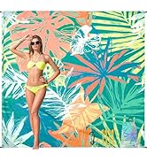 HIHOHO Beach Blanket Waterproof Sandproof Beach Mat for 1-8 Adults Quick Drying Durable Outdoor P...