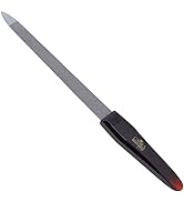 Camila Solingen CS17 5" Professional Sapphire Metal Nail File Pointed for Fingernail and Toenail ...