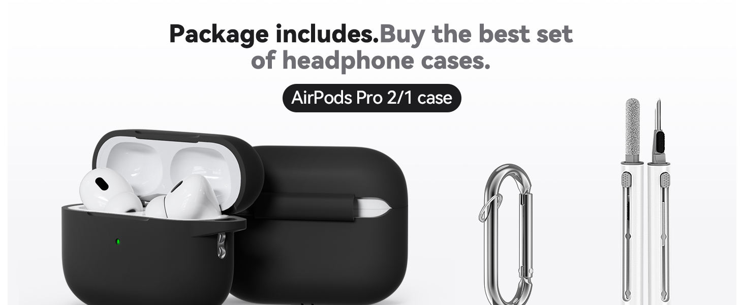 AirPods Pro Case Cover with Cleaner Kit