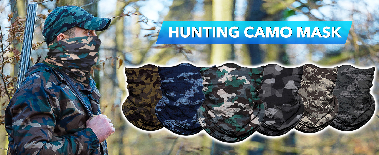 camo face mask
