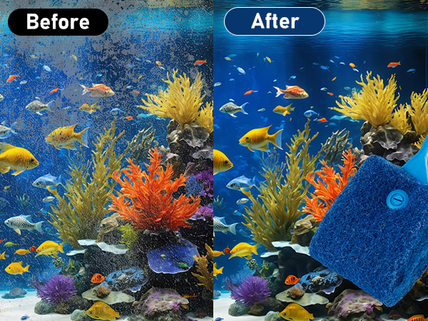 fish tank brush