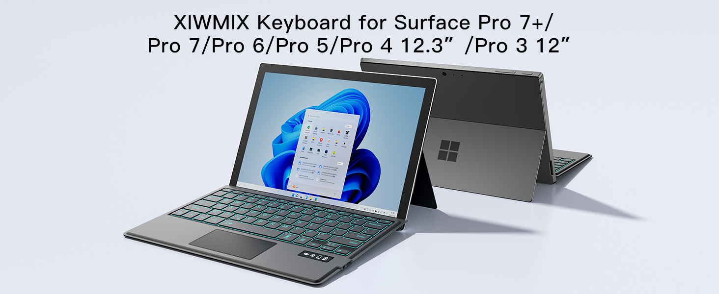 surface pro 7 plus keyboard