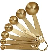 Blueden Measuring Spoons,304 Stainless Steel Measuring Cups & Spoon Set of 7 Piece:1Tbsp&1/2Tbsp,...