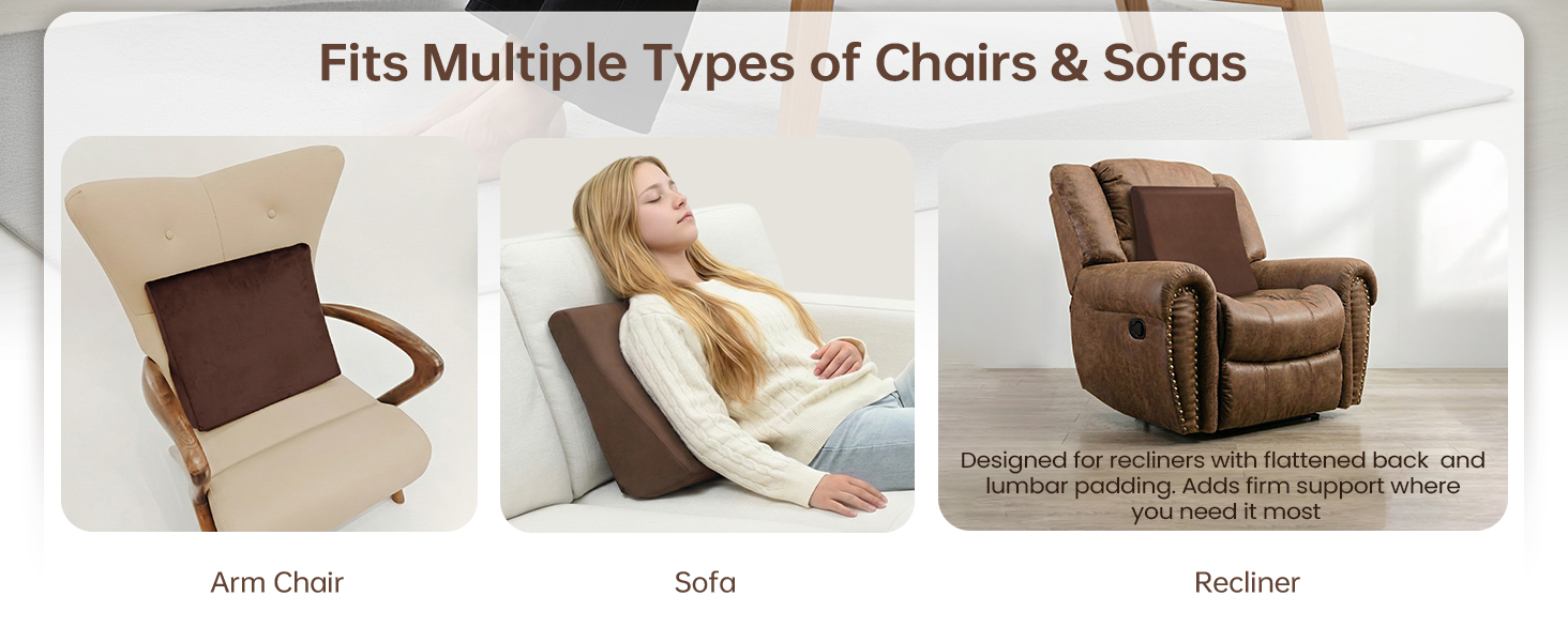 One Cushion, Multiple Comforts