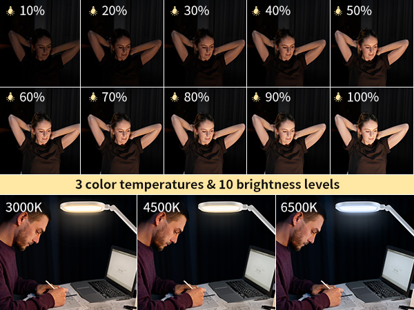 LED Desk Lamp for Home Office