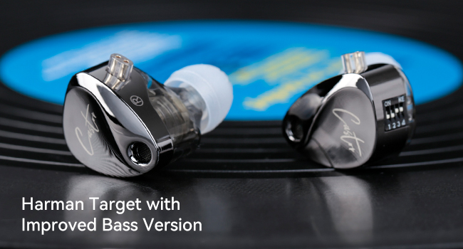 kz castor, Castor Harman Target with improved bass, iem earbuds