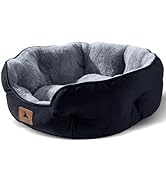 Asvin Medium Dog Bed for Medium Dogs, Large Cat Beds for Indoor Cats, Pet Bed for Puppy and Kitty...