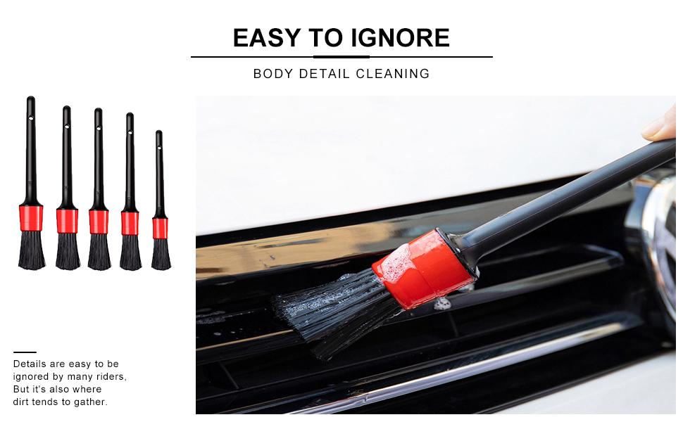car detail brush set