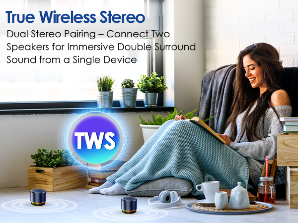 Enjoy powerful, clear sound