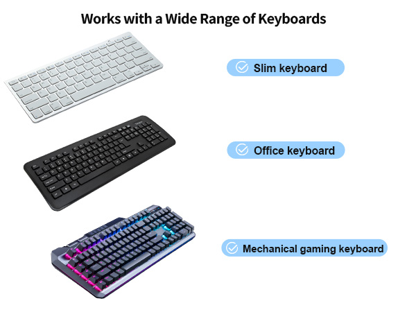 Typing for Office Desk, Home, School (clear)