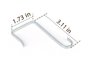 sturdy hooks for over the door hanging organizer