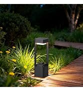 Outdoor Path Lighting Fixture 23.62In Outdoor Landscape Pathway Light Black Aluminum Modern Lawn ...