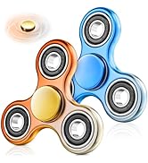 Fidget Spinner 2 Pack for Adults, Sensory Fidget Spinners for Kids 8-12 with ADHD Autism, Anxiety...