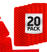 reflective stickers 3m tape mailbox reflectors for helmet vinyl hard hat sticker car decal strips