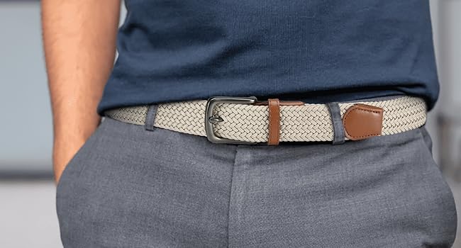 mens belts casual