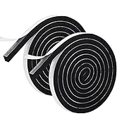 Foam Seal Tape 26 Feet Long, 1/2 Inch Wide X 1/8 Inch High Density Foam Strip Weather Stripping f...