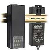 DC 12V Power Supply Adapter 5A 4 Channel Din-Rail Mounting Distribution Power for CCTV Security C...