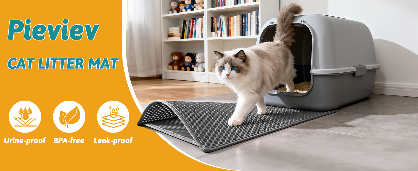 cat litter mat