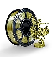 iBOSS 3D Printer Silk Filament, Shiny Silk PLA+ Filament 1.75mm, Smooth Silky Surface PLA Plus, G...