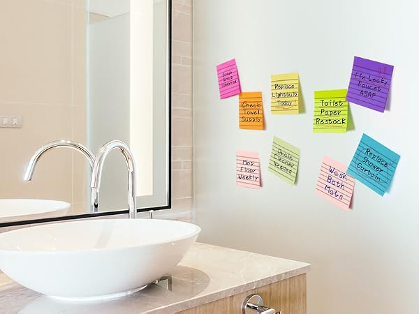 sticky notes