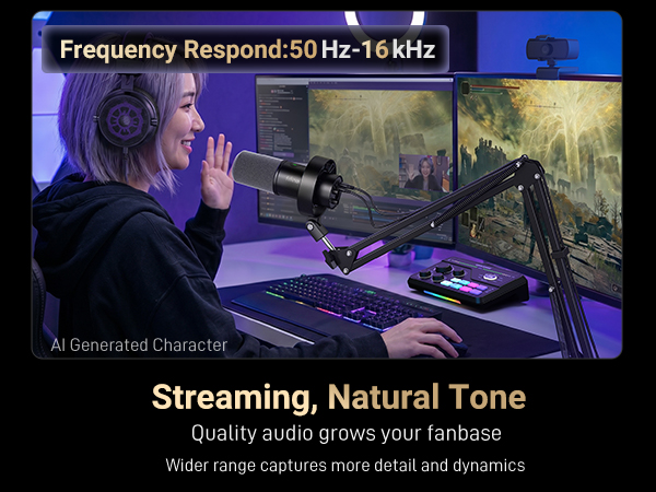 streaming microphone