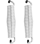 PMIIO Porch Swing Springs Hammock Chair Spring Hold up to 1600lbs Heavy-Duty Chrome Springs for H...