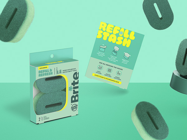 Brite by Scotch-Brite Refill and Refresh