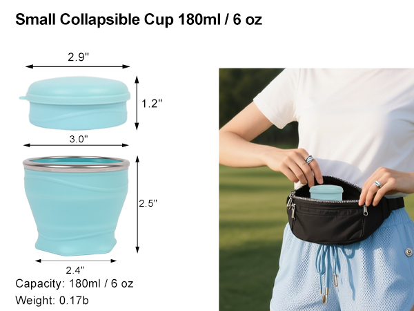 Collapsible Cups for Traveling