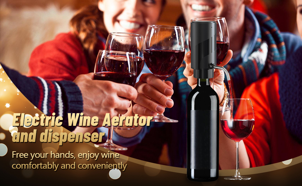 Electric Wine Aerator and dispenser