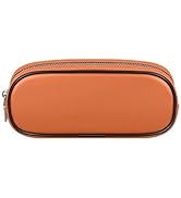 AOWIS Magnetic Storage Bag, Car Glasses Storage Box, Makeup Brush Holder Travel Makeup Bag Soft P...