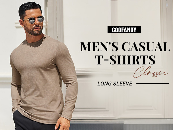 mens casual tee shirts