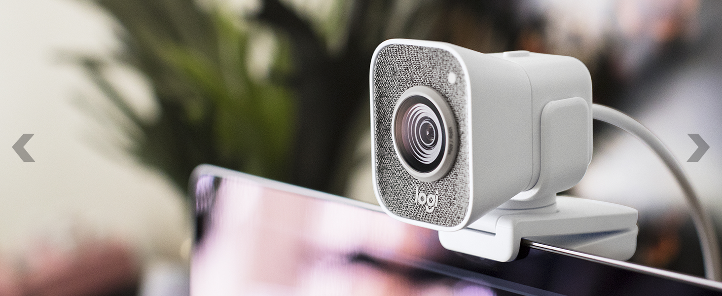 angle zoom of streamcam white full hd webcam for streaming and content creation
