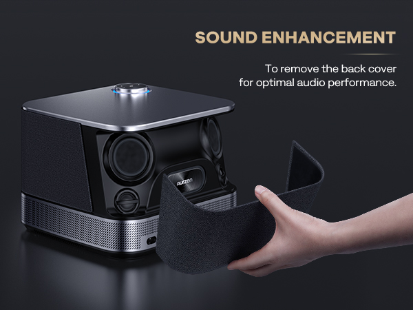 projector with speaker