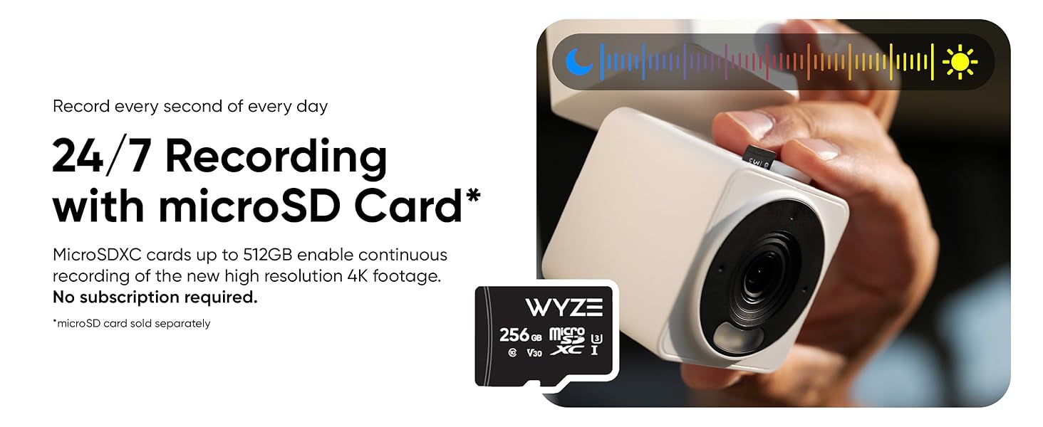 Wyze Cam Pan v4 microSD