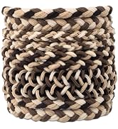 10 Pcs Boho Hair Ties Bracelets for Women Girls - Cute Gradient Ponytail Holders Elastics Hair Ti...