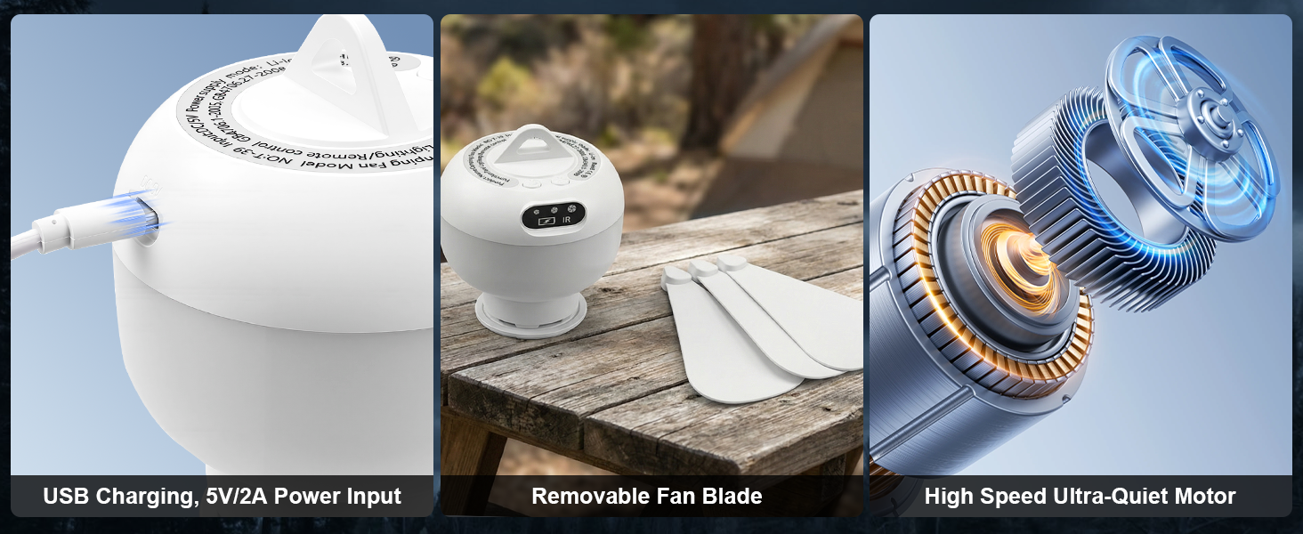 camping ceiling fan
