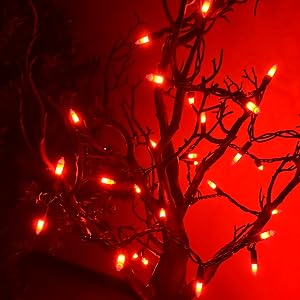 halloween lights for tree