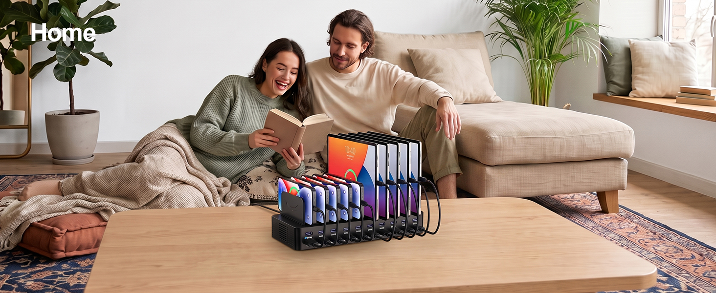 multi charger station